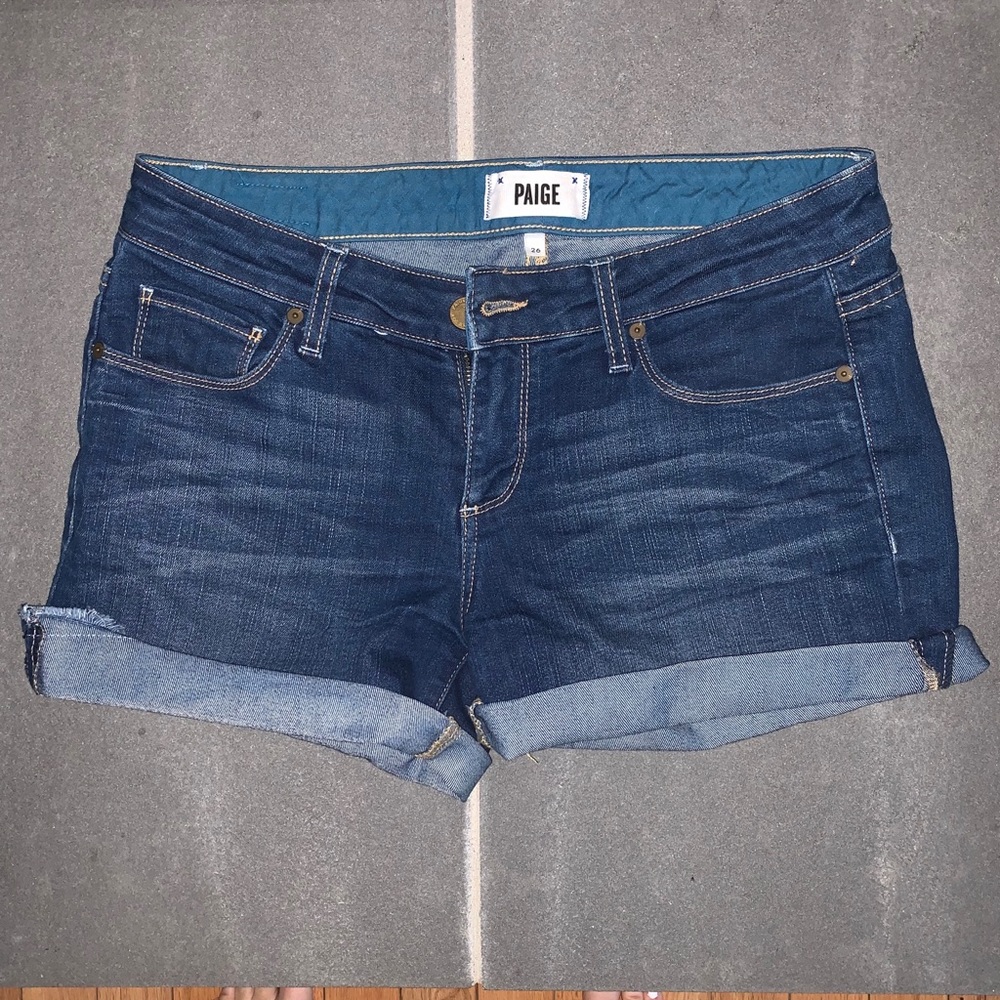 Paige denim “Jimmy Jimmy Short” 26